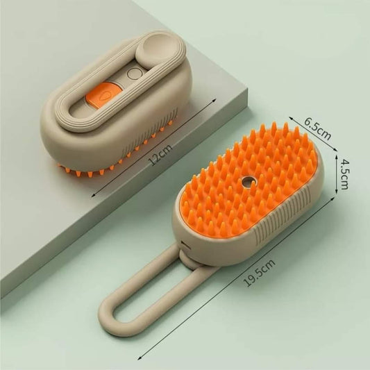 CEPILLO DE VAPOR PARA GATOS Y PERROS 3 EN 1